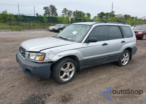 2003 Subaru Forester X from USA, damaged, VIN JF1SG63653H737276